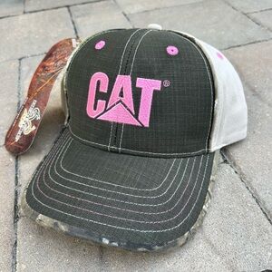 Nwt CAT Pink Hat Cap